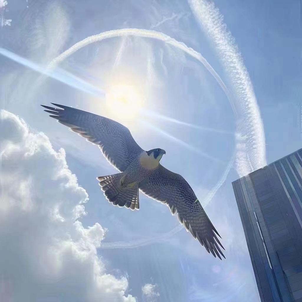 流星划过天空
