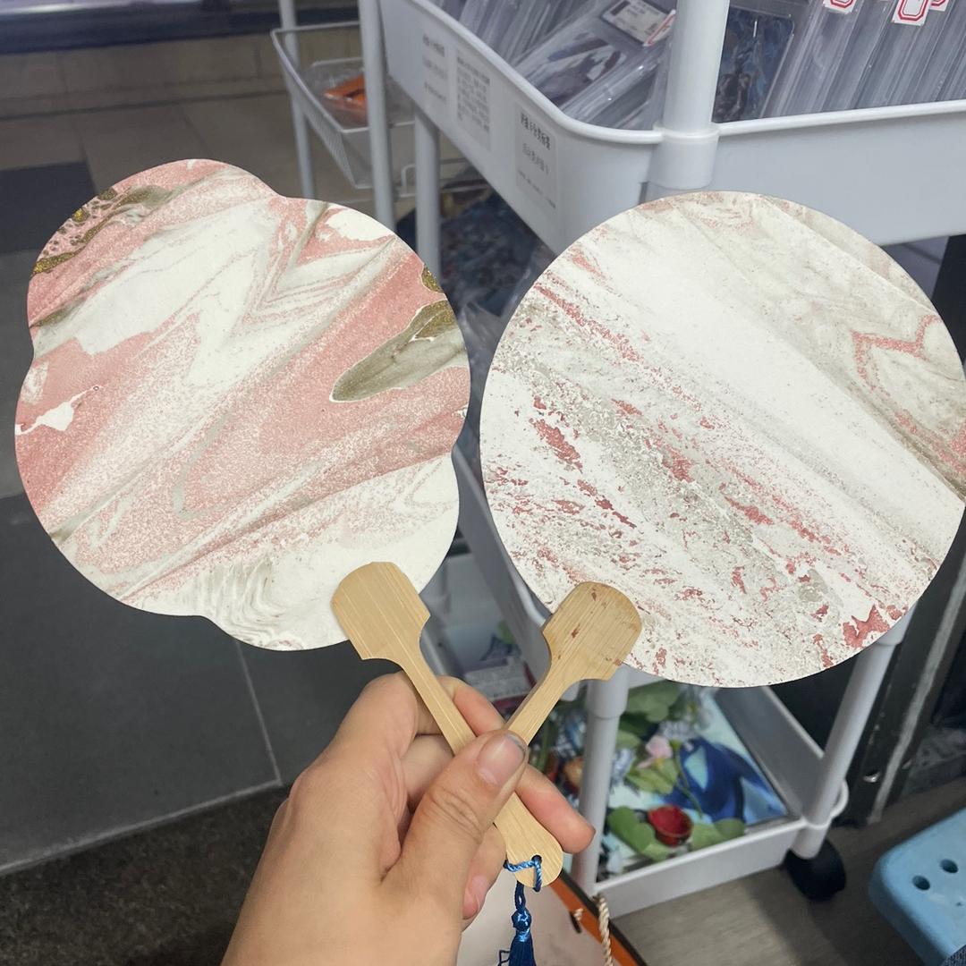 樊樊家手工漆扇
