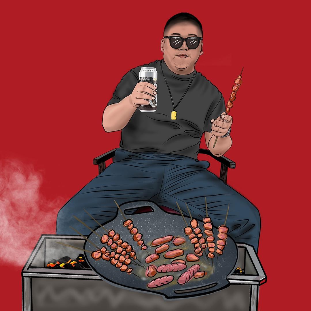 啤酒味儿的宇哥。（裔涵）