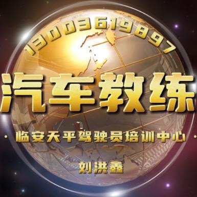 临安天平驾校 刘教练