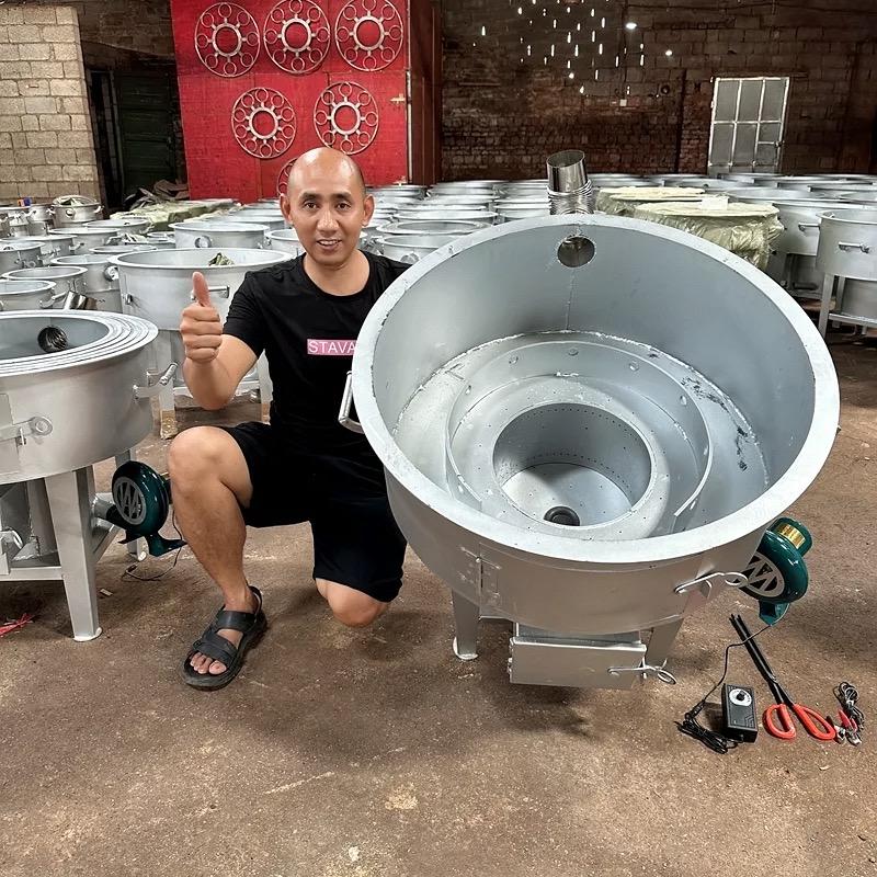 光头哥无烟柴火灶