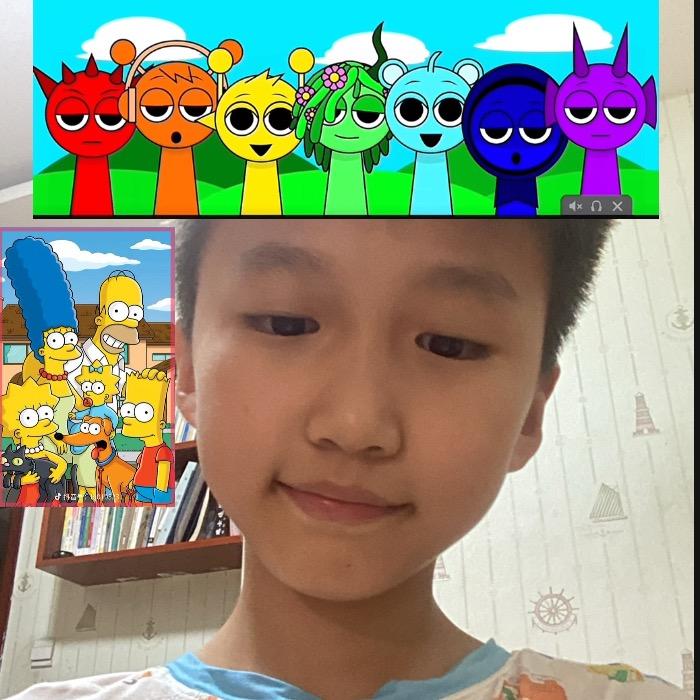 爱玩节奏盒子Sprunki的张锦宸