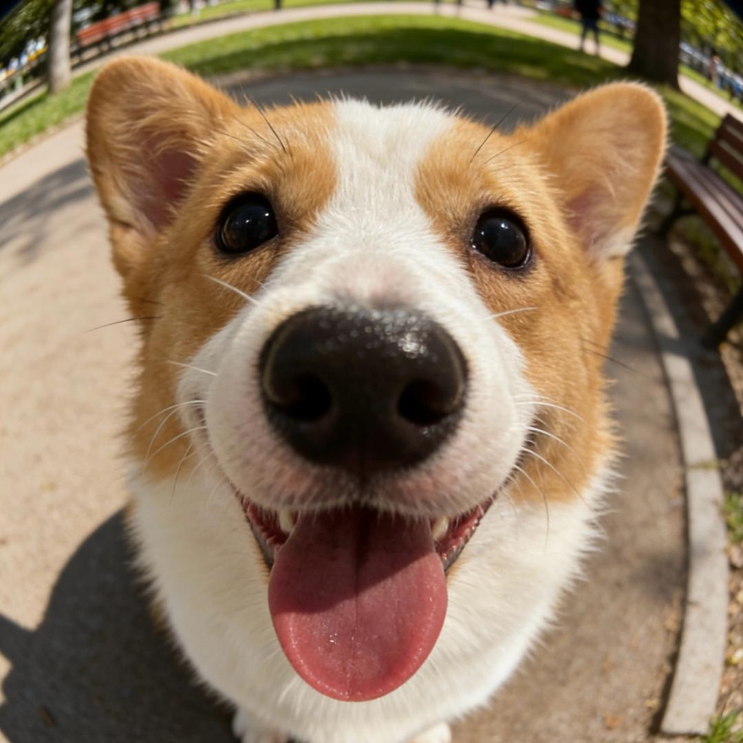 贴贴是只柯基哦