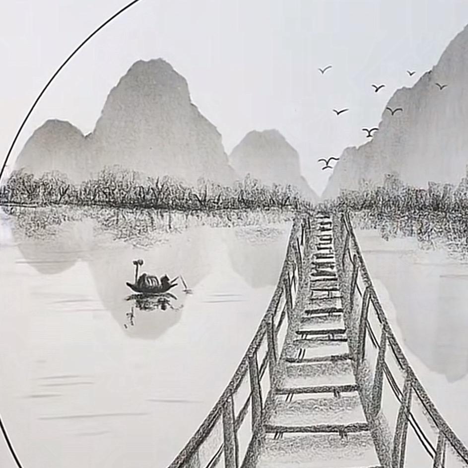 月儿老师创意画