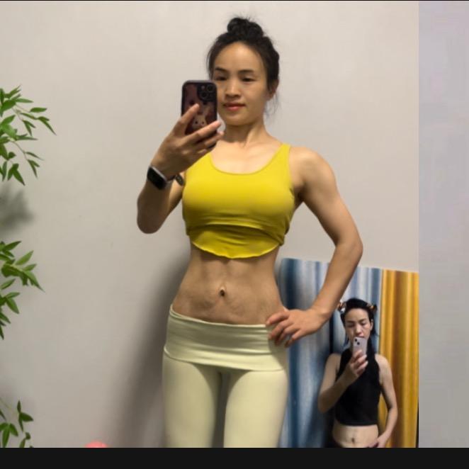瘦40斤的琰琰