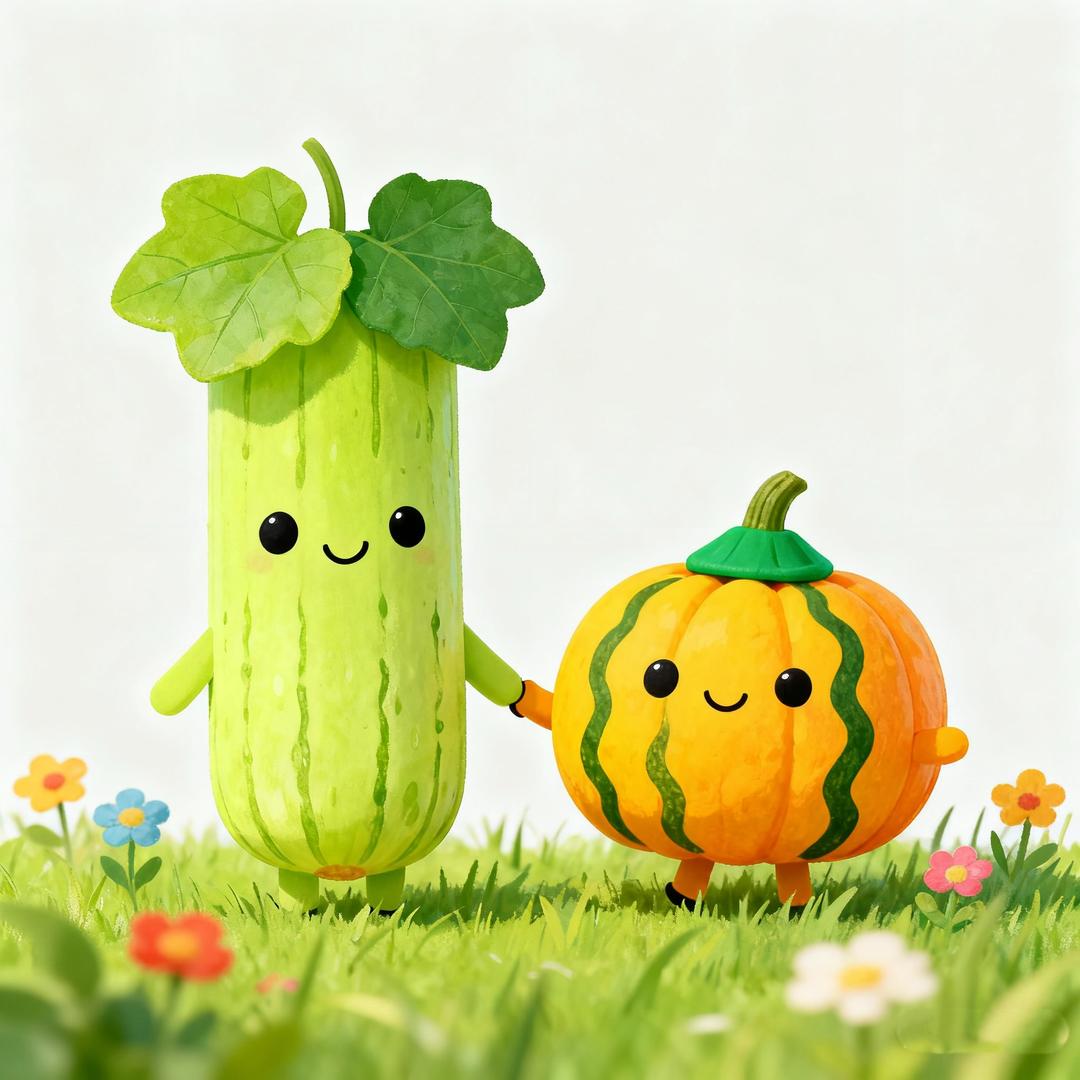 丝瓜姐和南瓜妹