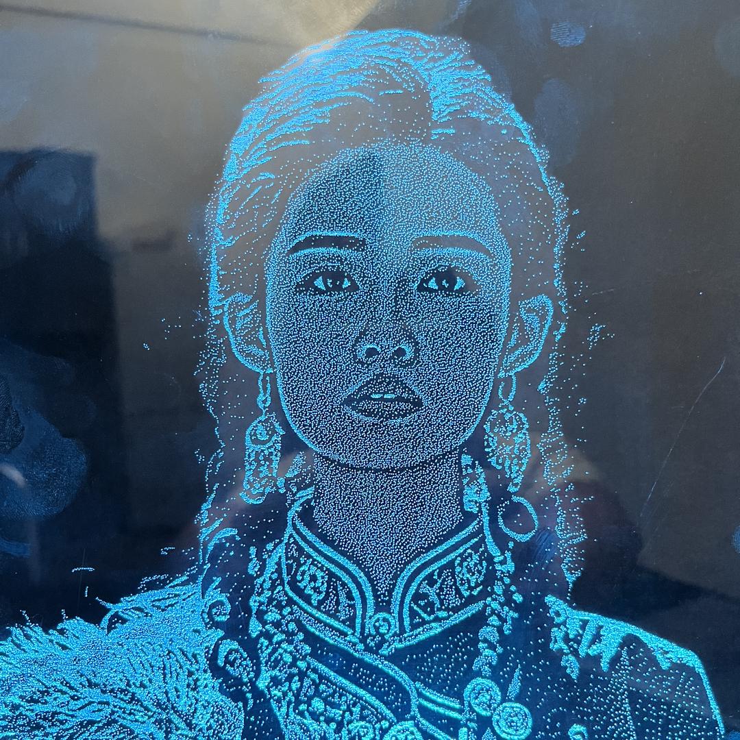 灿盛非遗传承手工锤子画