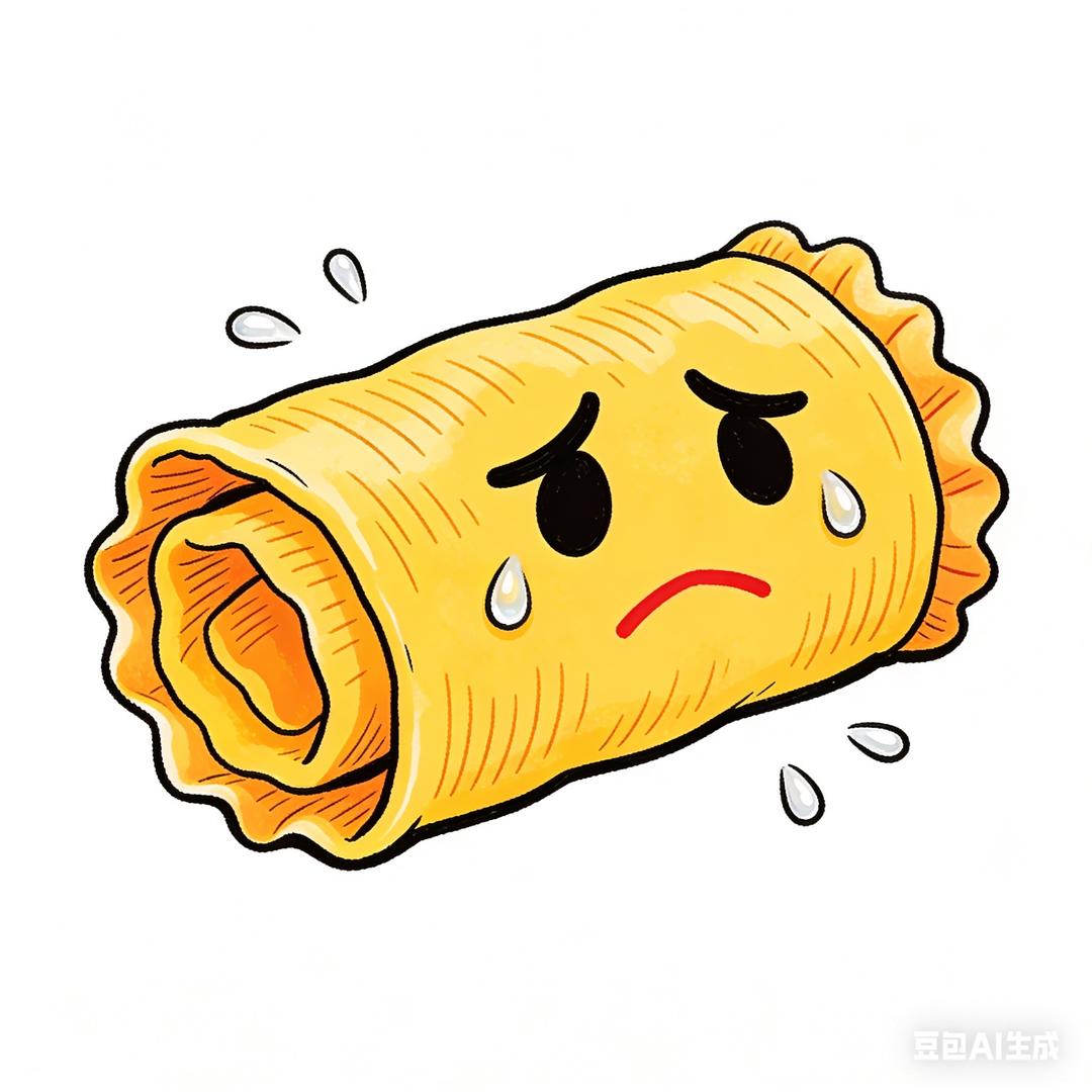 忧郁的鸡蛋卷.