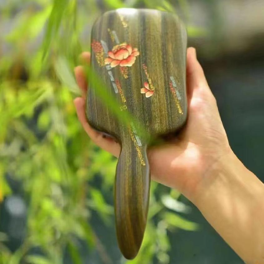 美一檀木梳
