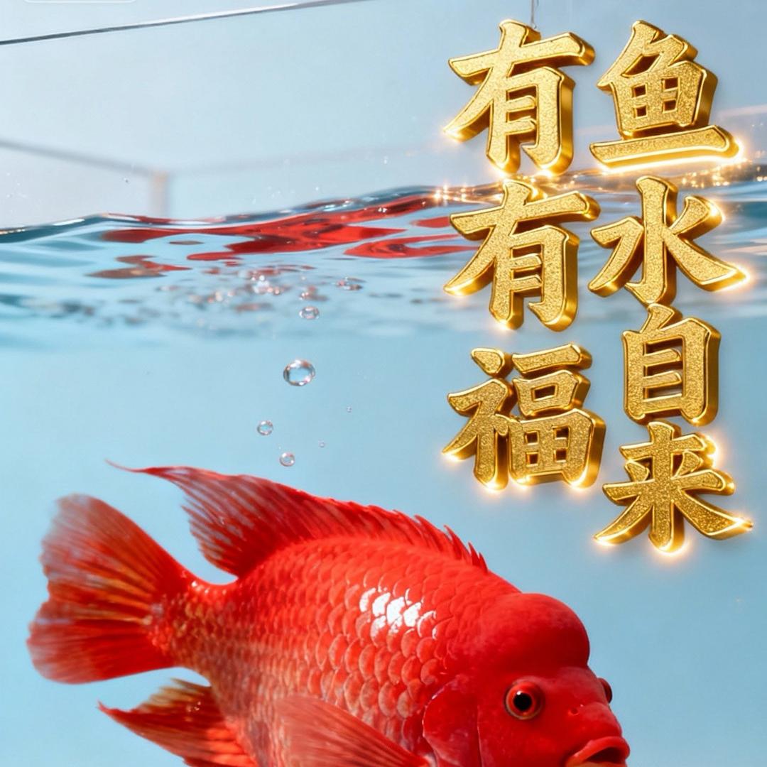 有鱼有水福自来