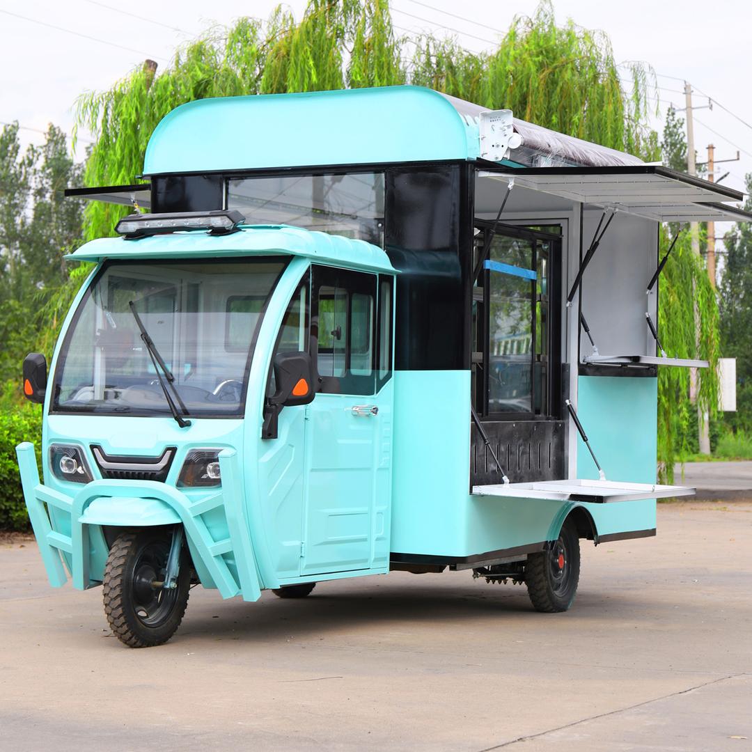 金云电动餐车小吃车