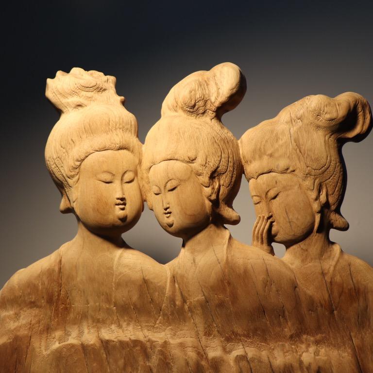 朱老师的根雕