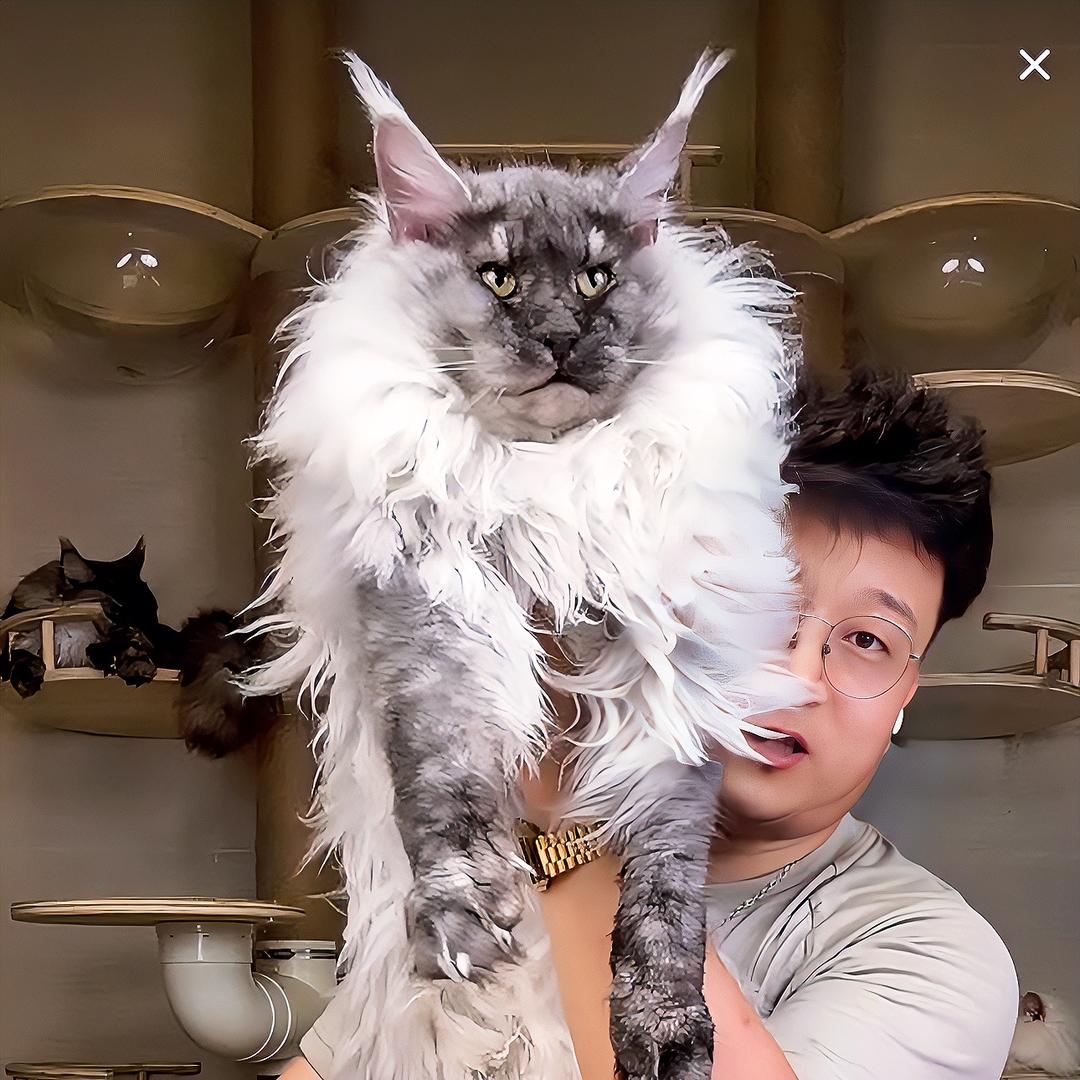 十一家的缅因猫