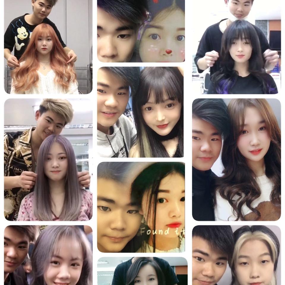 南丰专业接发色彩阿辉