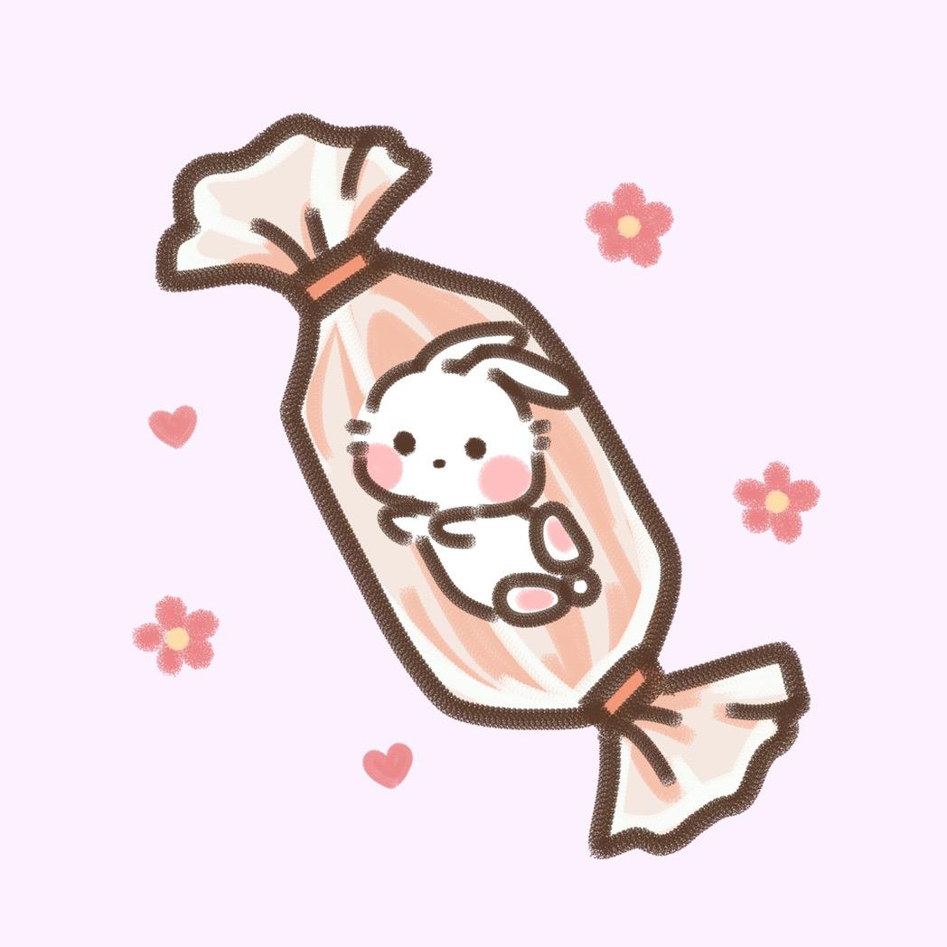 一口一个奶糖