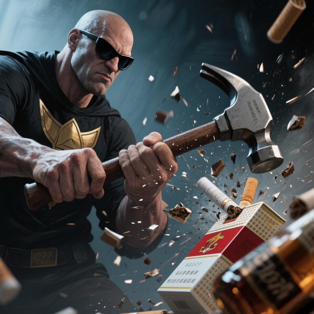 “烟酒”硬刚@抖音