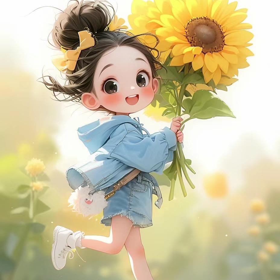 小女孩卖瓷器