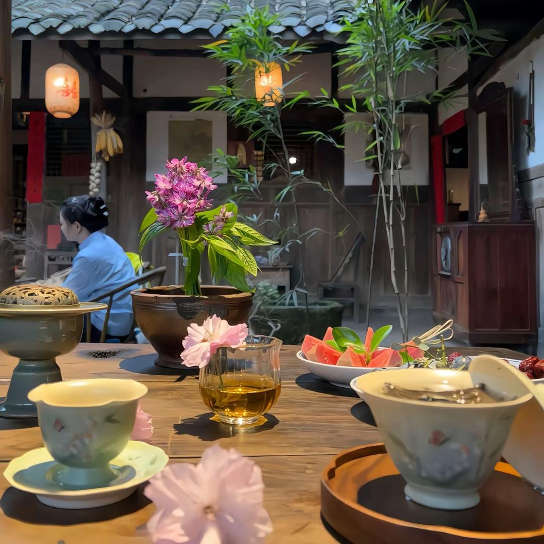 津城裱画小姐姐