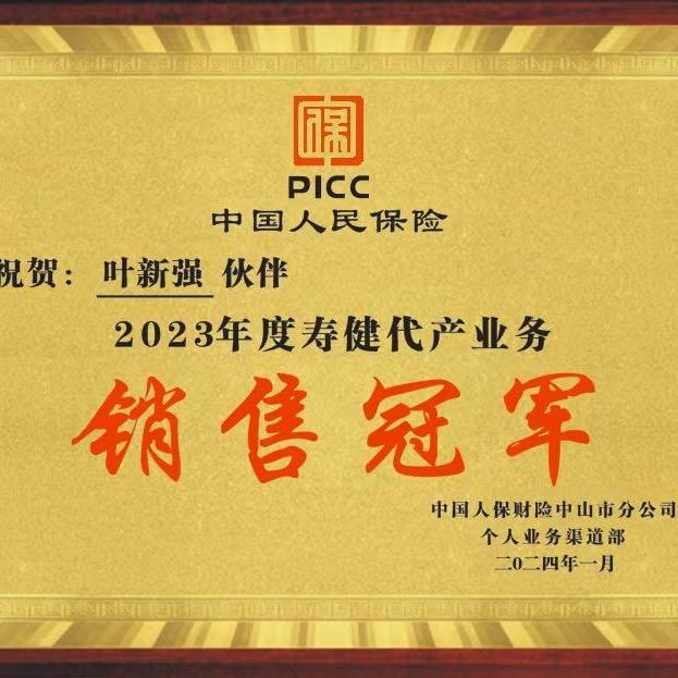 中国人保叶新强