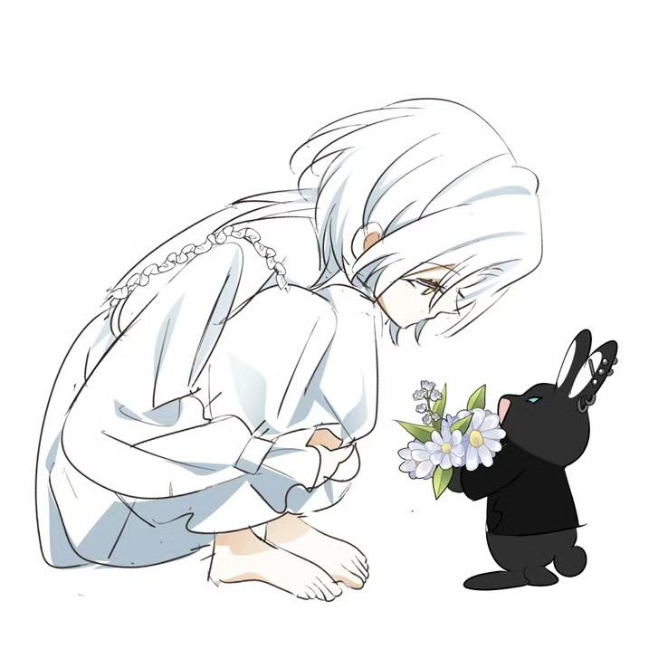 毛毡兔子