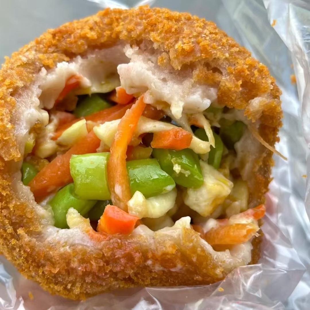 好吃的芋头炸枣