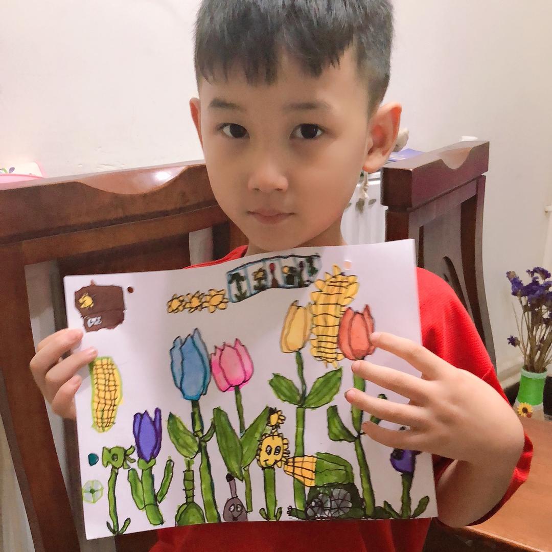 李若愚爱画画