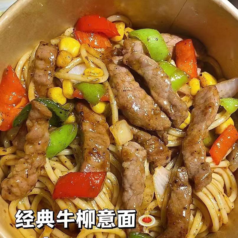 仙桃荣荣地摊意面