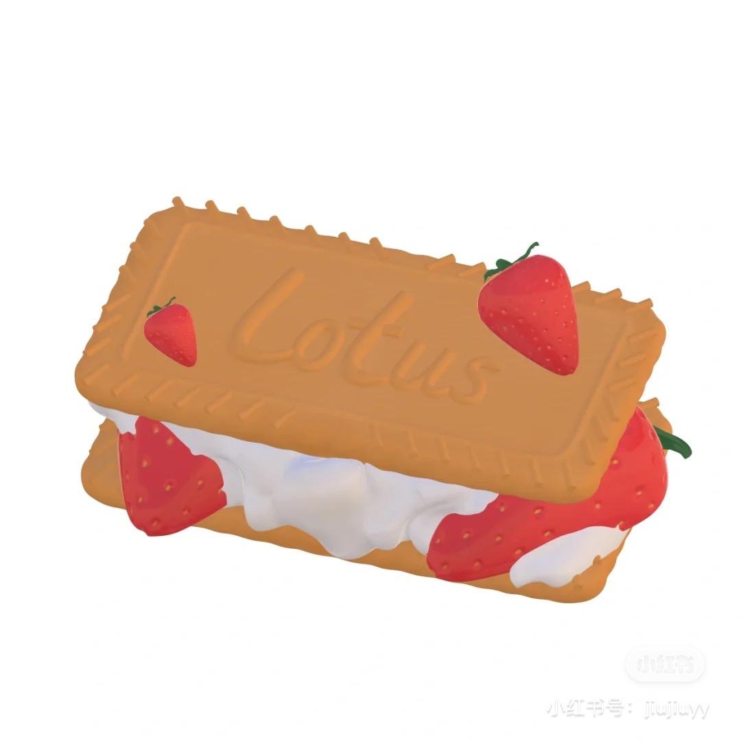 QD牛奶泡饼干