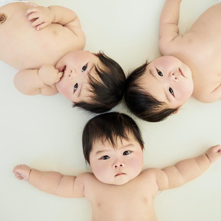 三胞胎小虎妞