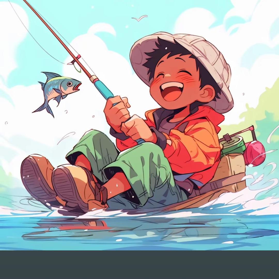 小朱钓鱼