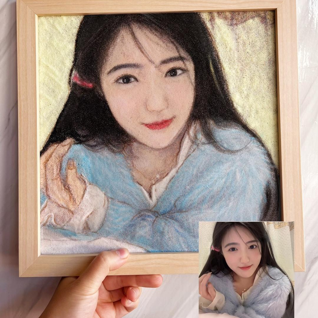 瞎画沙画