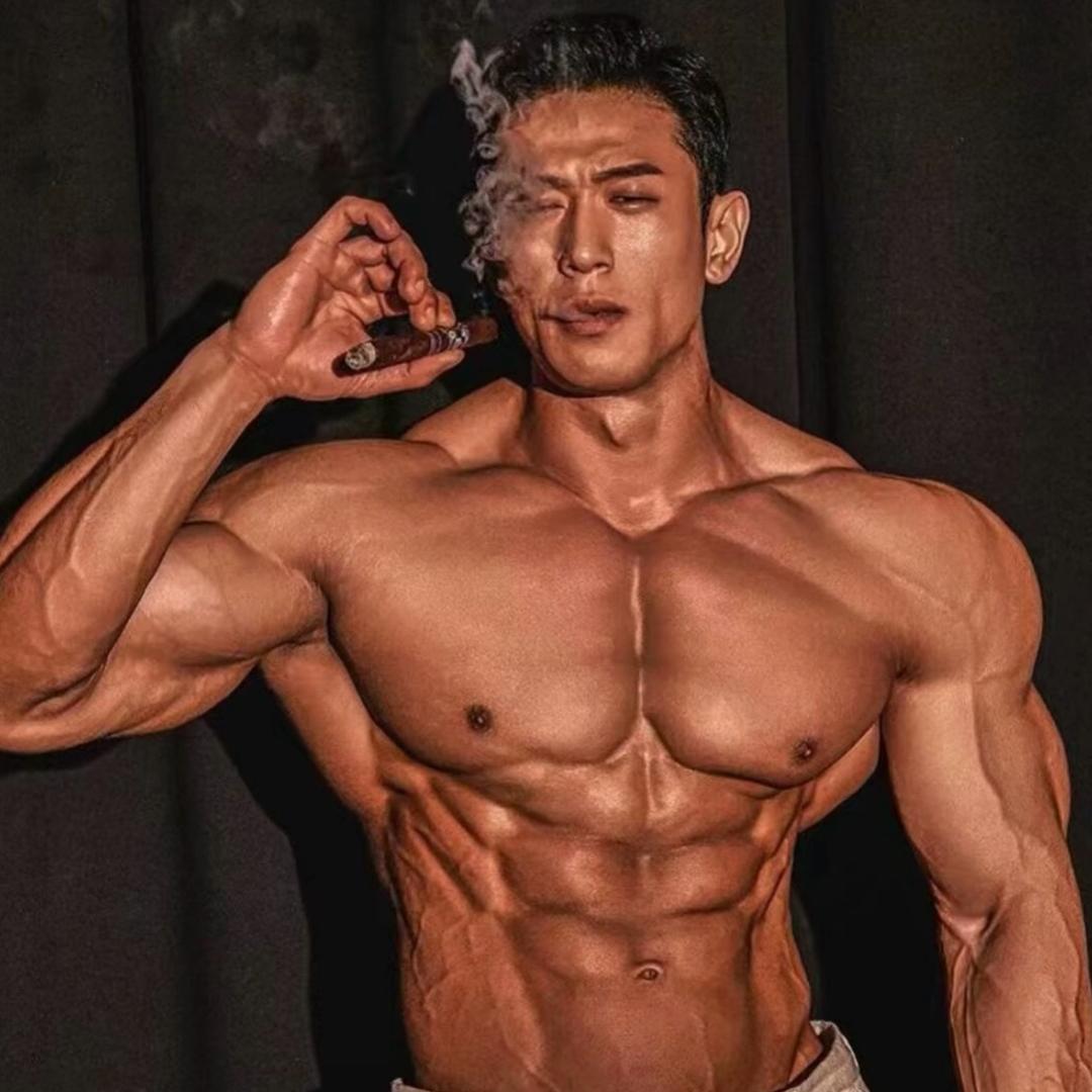 帅哥就这样