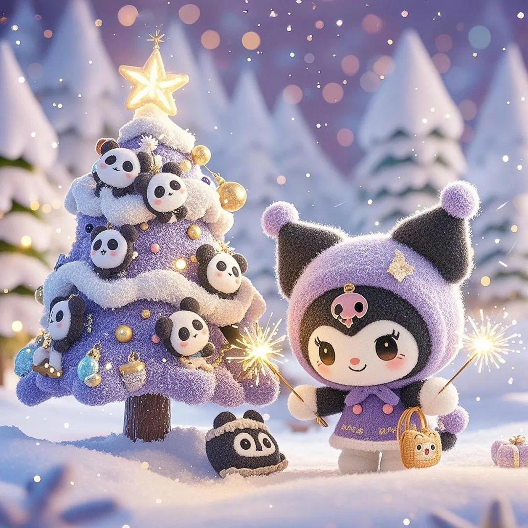 做捏捏的Kuromi菜菜