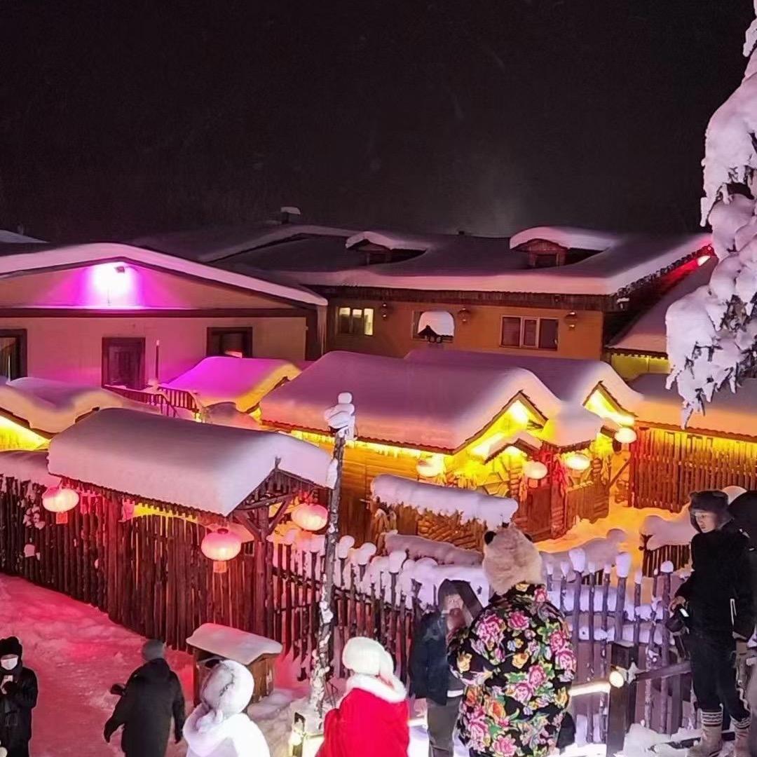 在雪乡开客栈的大乐