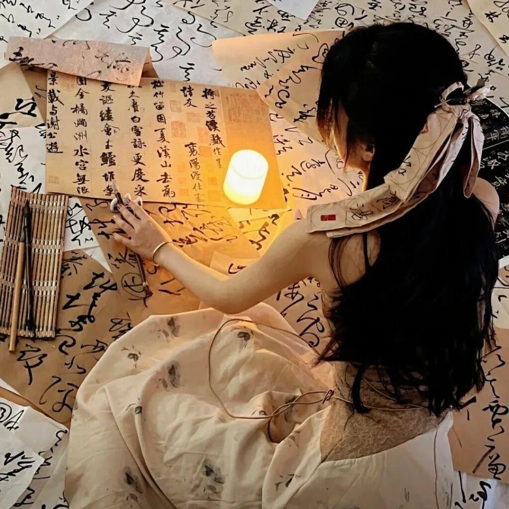 A华栋练字 小雪老师