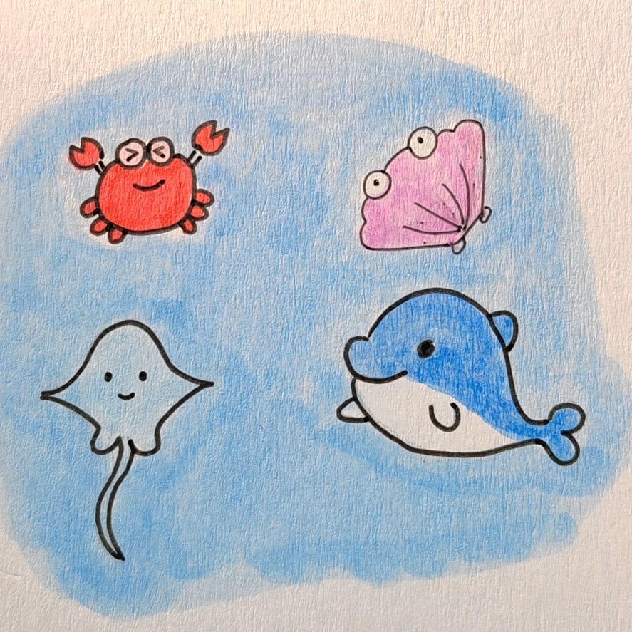 海水很咸🐠