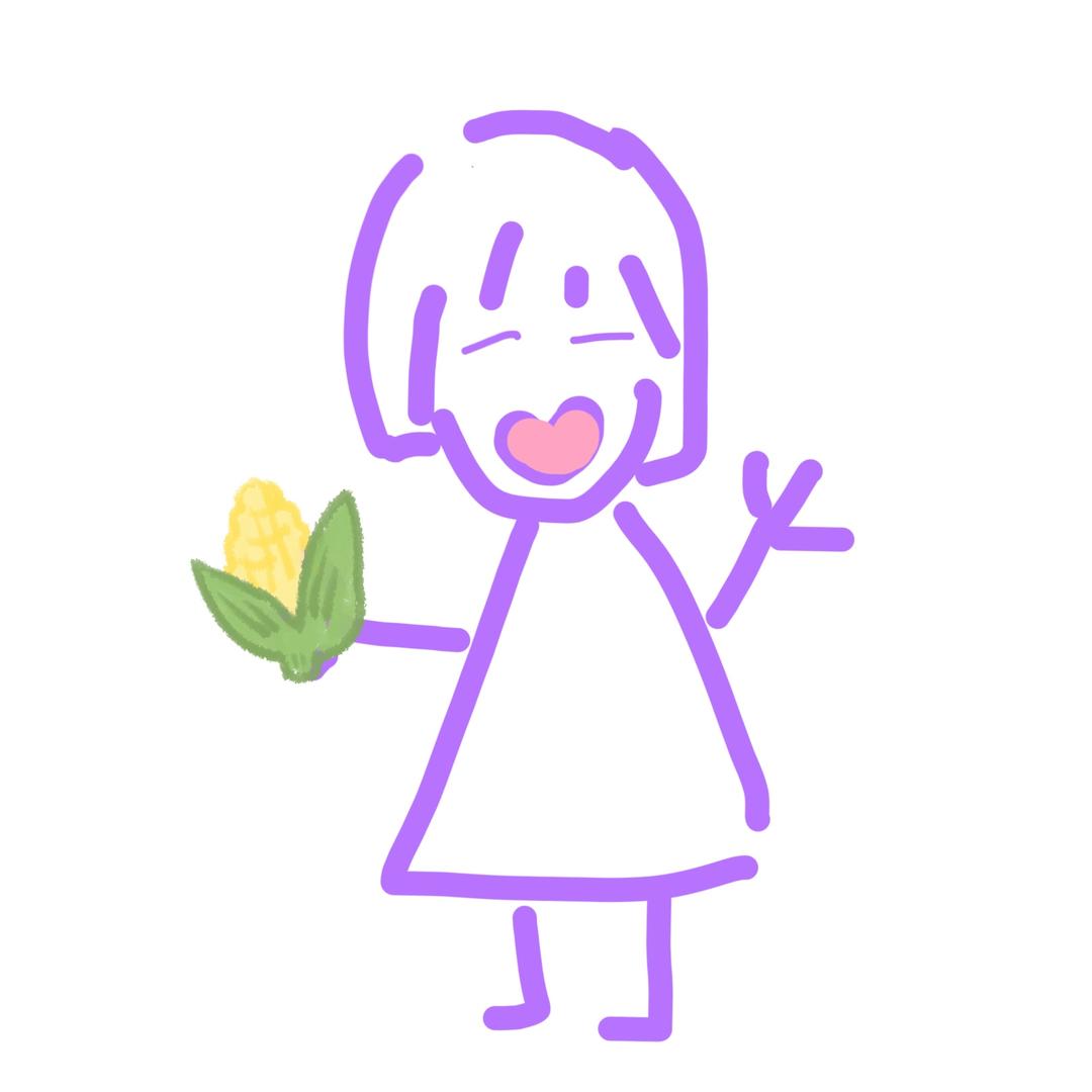 玉米吃玉米粒🌽