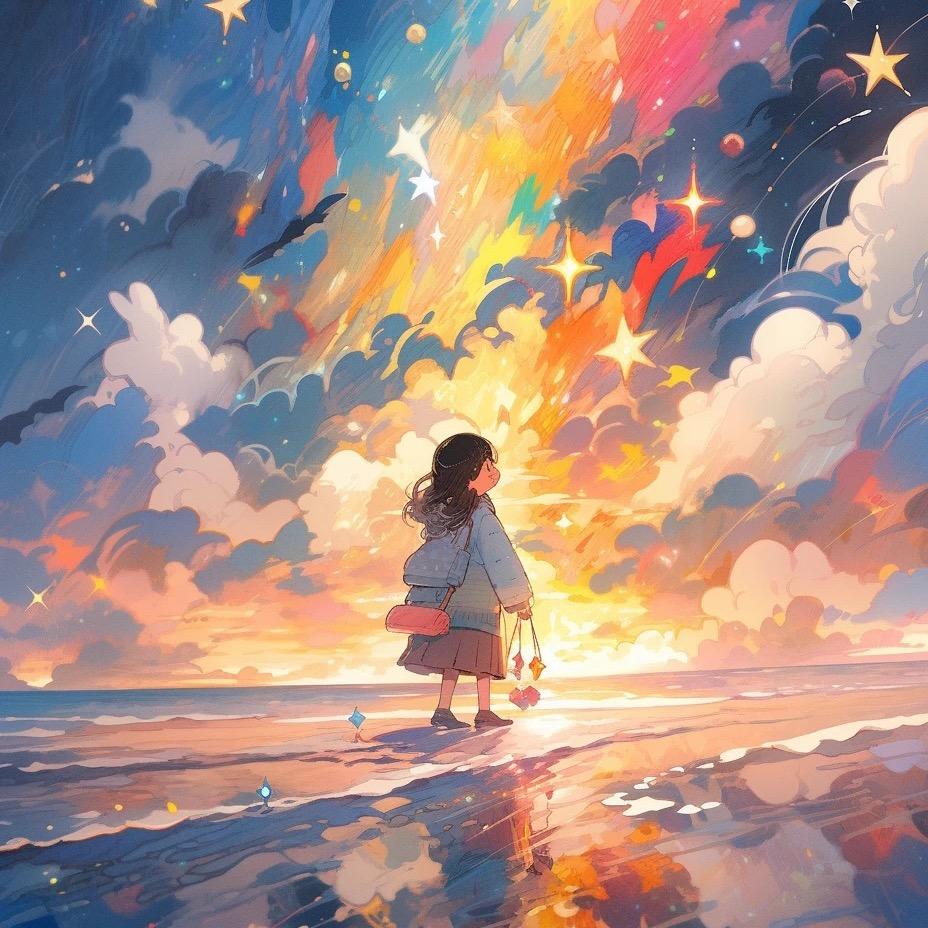 星星✨亮了