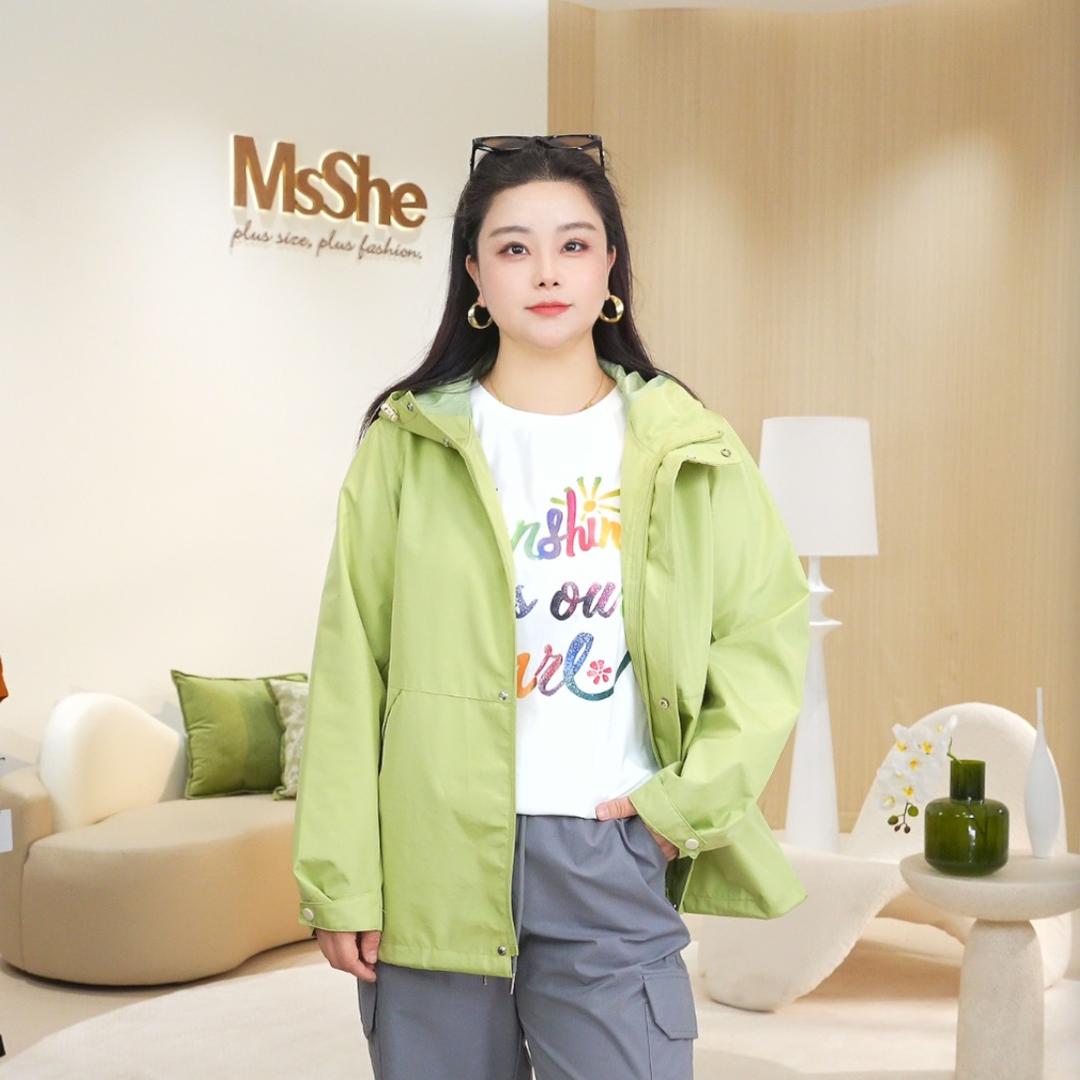 Msshe娇娇大码穿搭