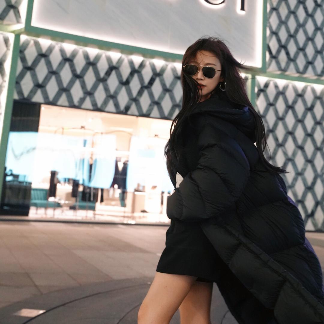 微蓝羽你鹅绒高定