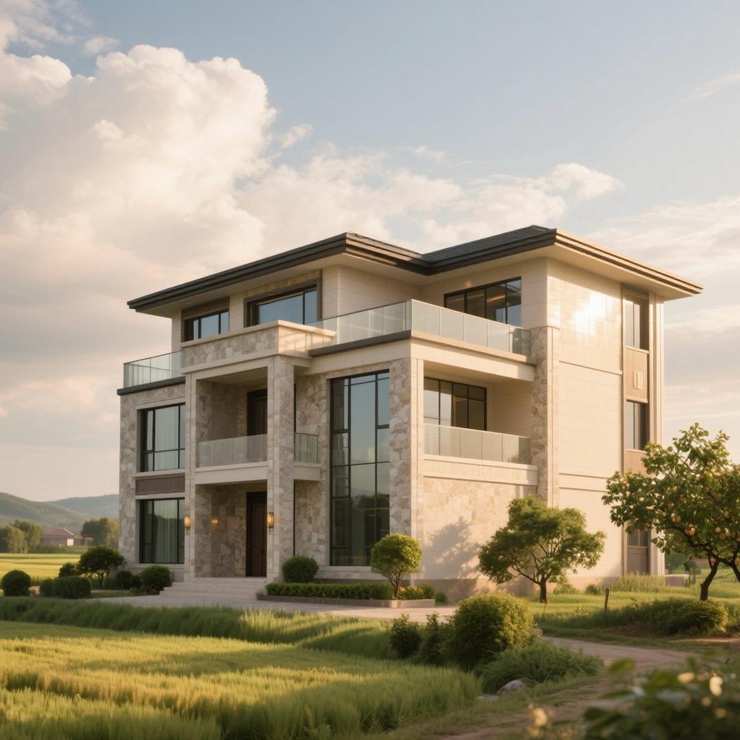 飞花大壮在漯河盖别墅