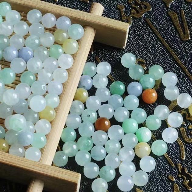 永煌翡翠散珠批发