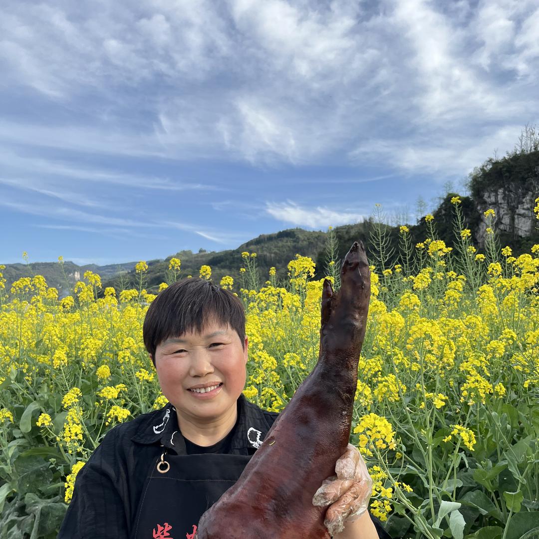 雪山柴火腊肉