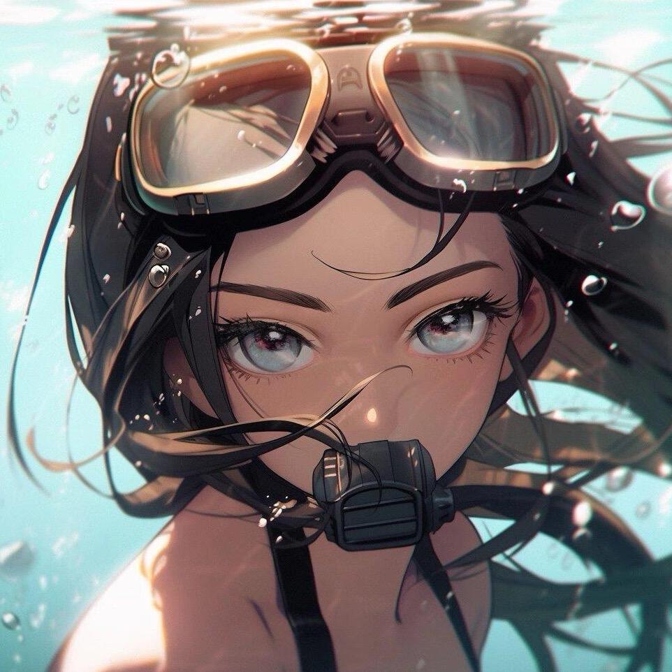 英雄,一个潜水员