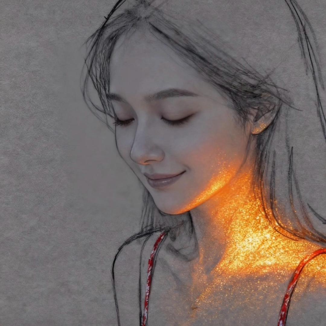 我脸¹点也不圆