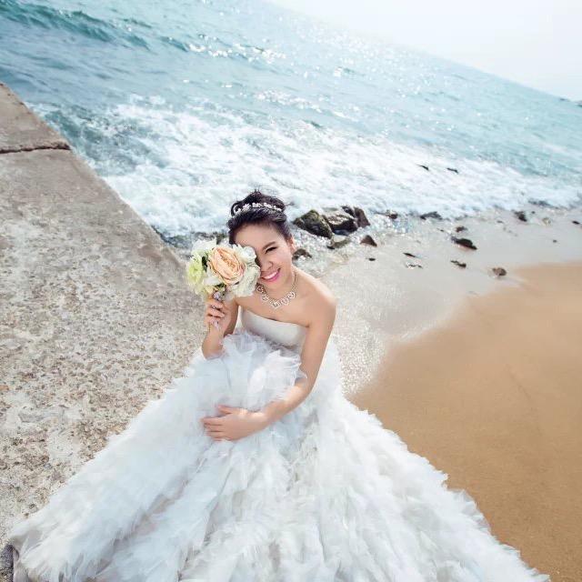 微笑的小美女头像