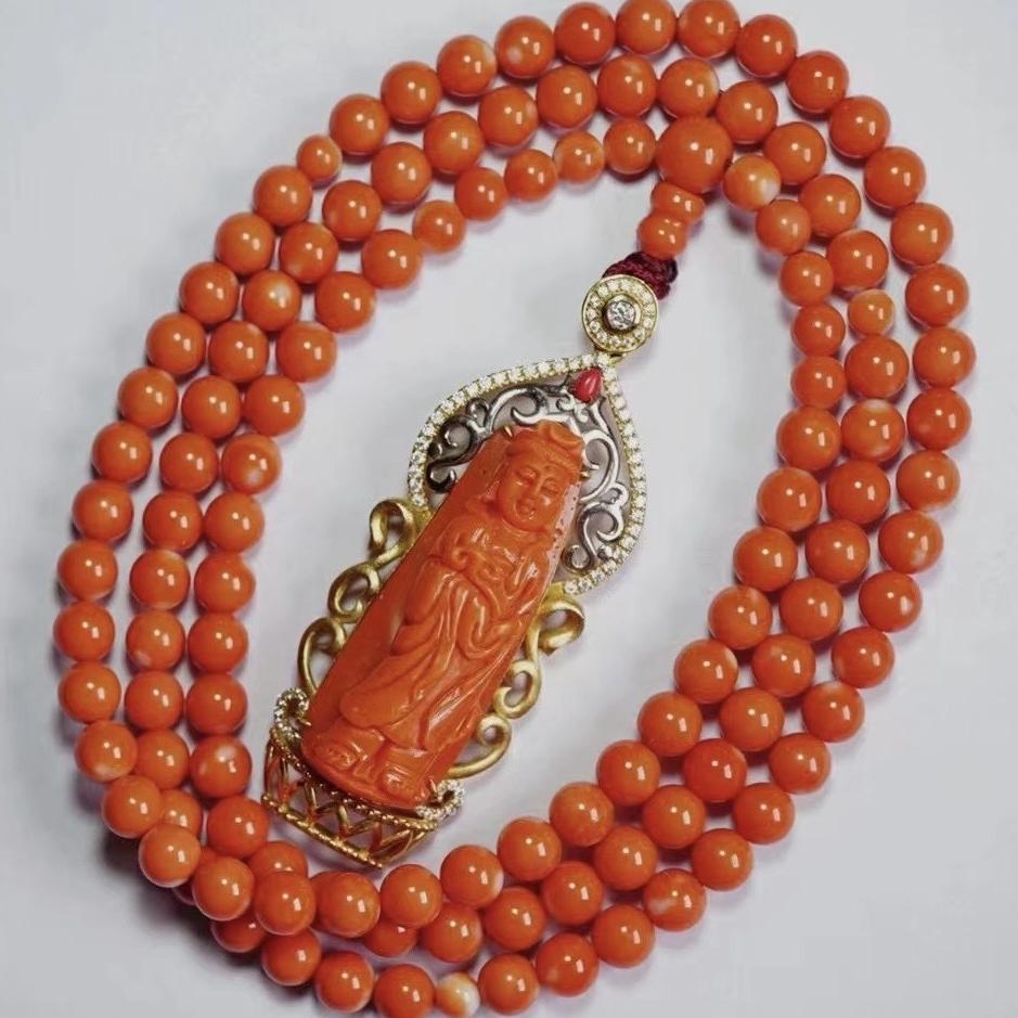 露丹霞珊瑚苑饰品