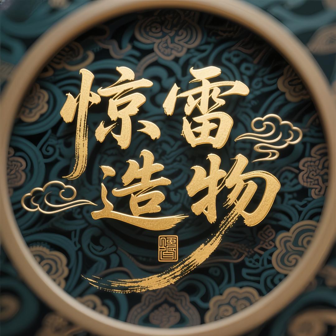 惊雷造物雷击木风景