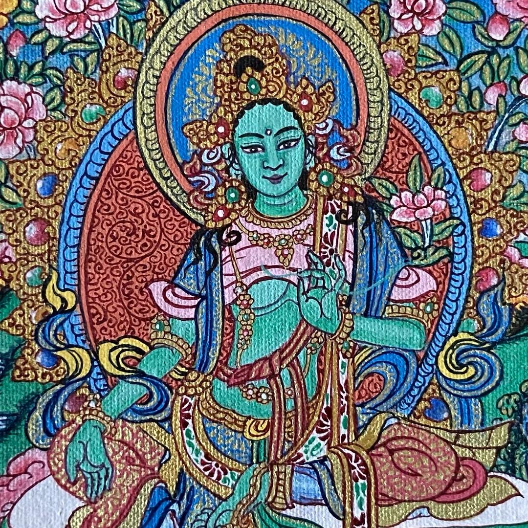 曼殊師利唐卡工作室