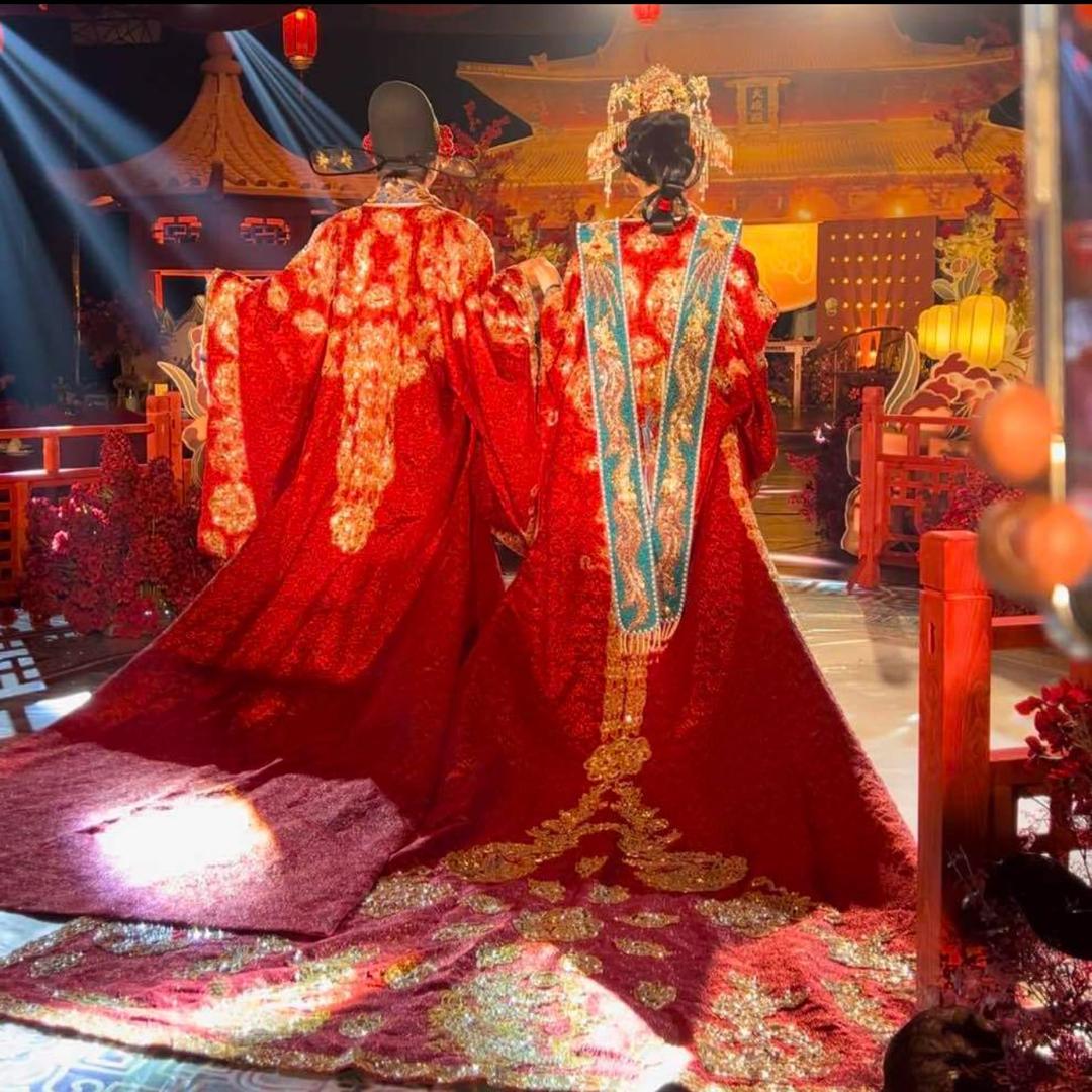 二婚阿杜妹妹雨露婚礼现场小助理